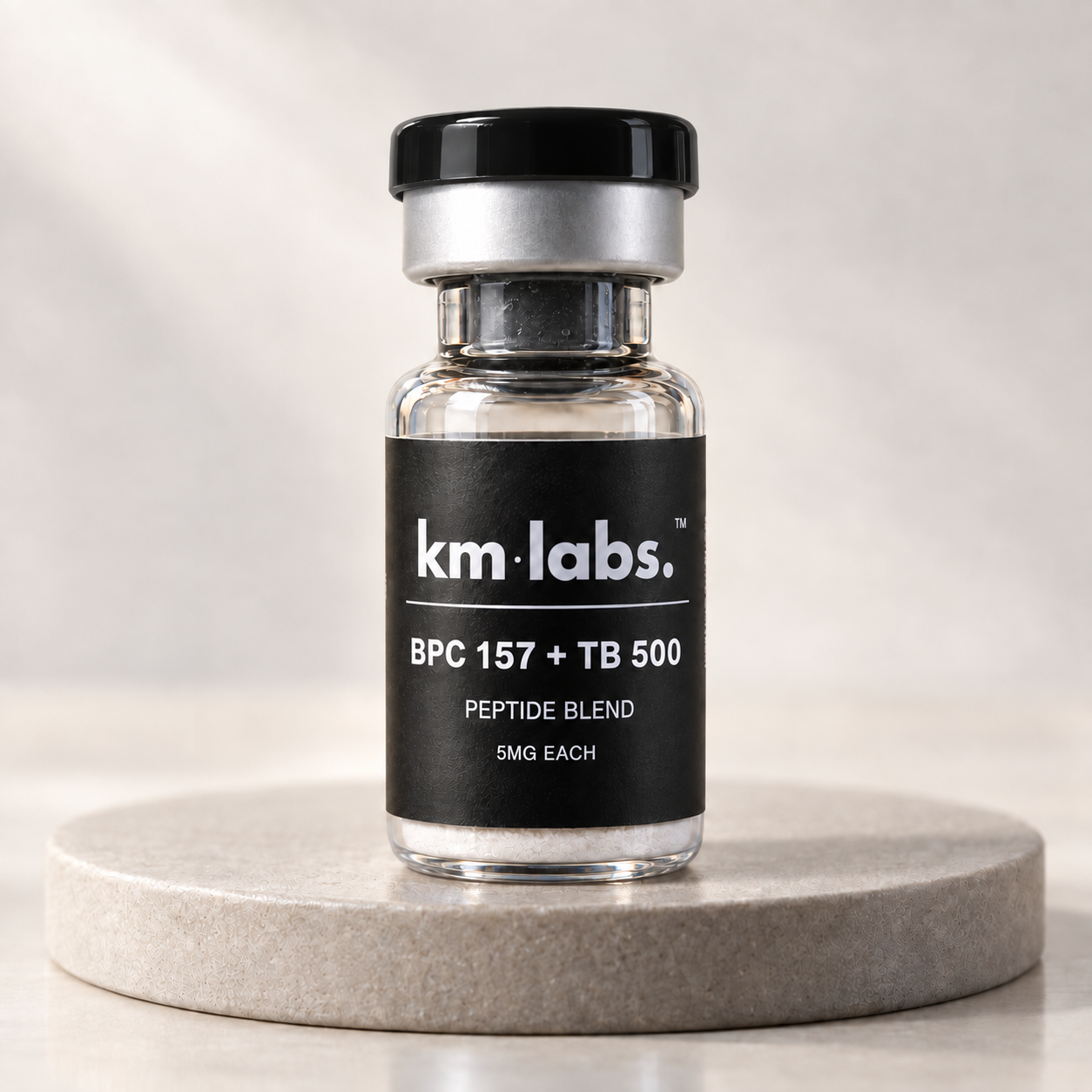BPC 157 and TB 500 research vial